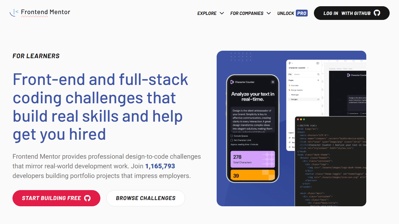 Frontend Mentor