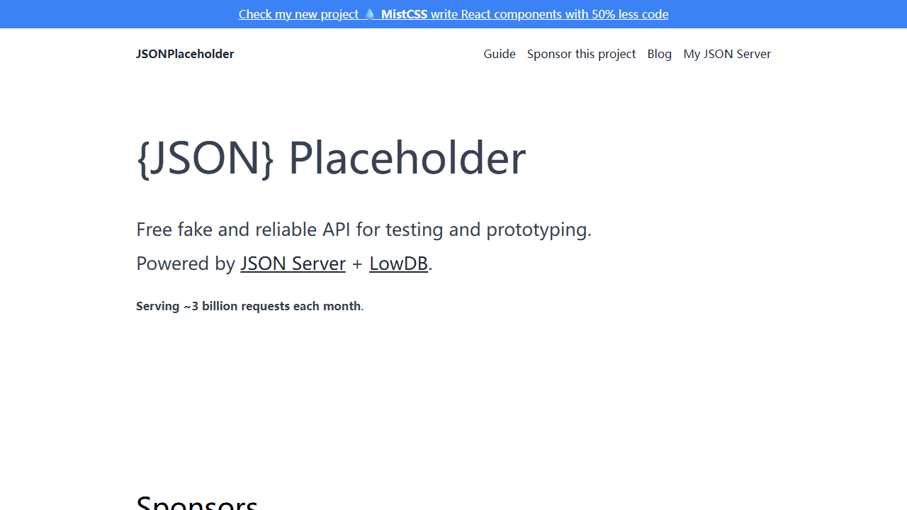 JSONPlaceholder