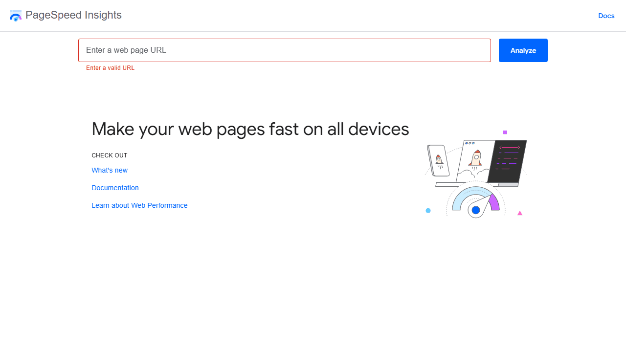 PageSpeed Insights