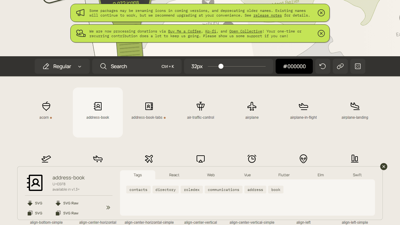 Phosphor Icons