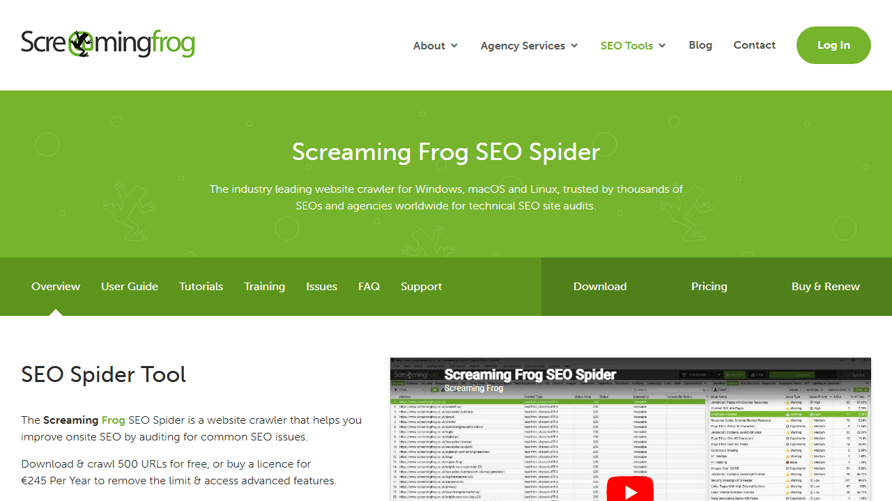 Screaming Frog